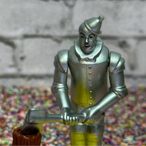 Wizard of Oz TIN MAN Movable Toy 1997 Blockbuster Promo Toy Chops Wood - Picture 5 of 9